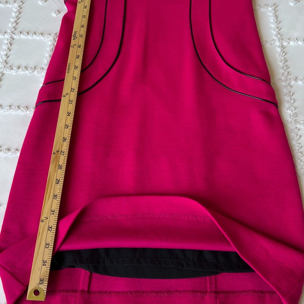 Alberto Makali Fuchsia Cap Sleeve Dress SIZE 8 - Picture 3 of 13